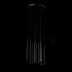 LP5015-12P Lustra Drop Lampardi 12x30w LED/H70-180cm D50cm - img 3