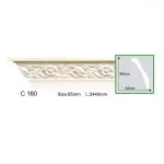 C160-8 Cornisa cu ornament Gaudi Decor 80x54x2440 - img 1