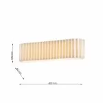 LP5258-L40W Lustra Ligno Lampardi 400*80*100MM/LED*18~19W 3000~6000K - img 3