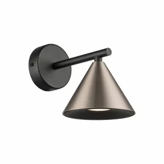 LP9032-1W Spot black and grey HORN Lampardi 