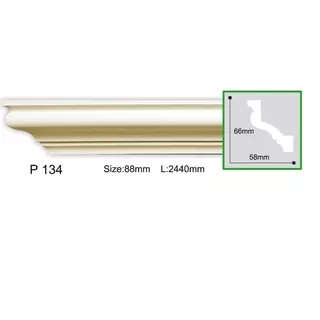 P134-8 Cornisa neted Gaudi Decor66x58x2440