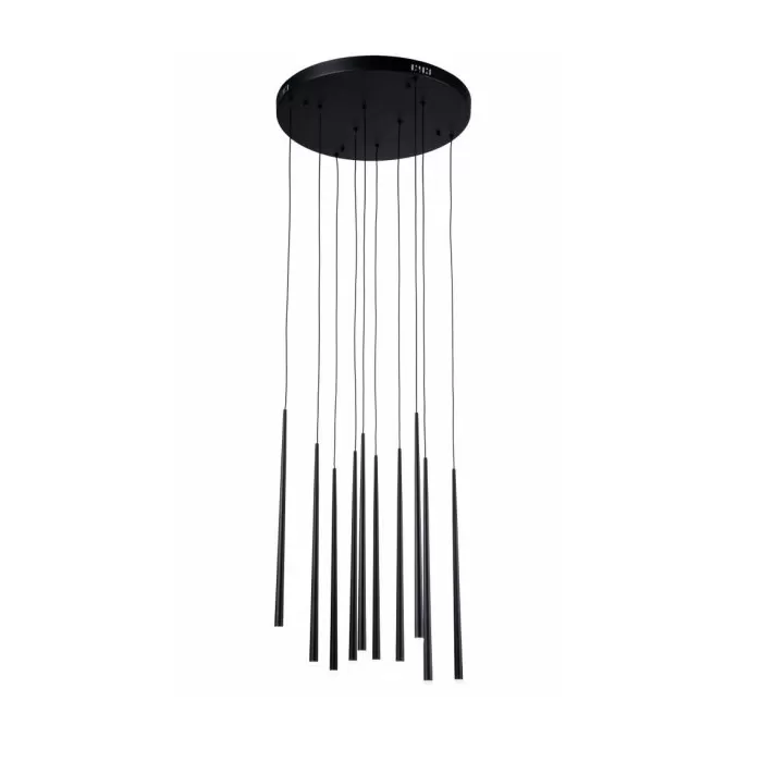 LP5015-12P Lustra Drop Lampardi 12x30w LED/H70-180cm D50cm - img 1
