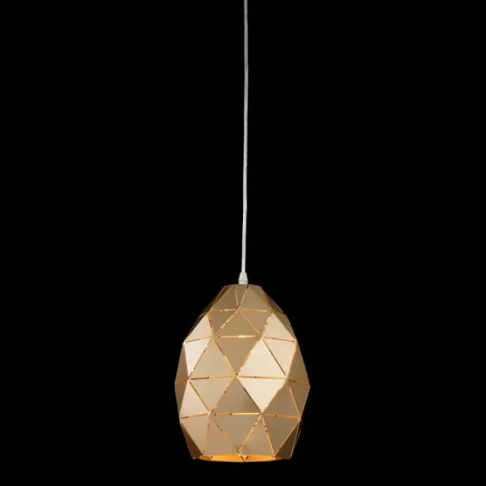 LP478-1P Suspensie Dallas Gold Lampardi 1x60w E27/H50-110cm D18cm - img 2