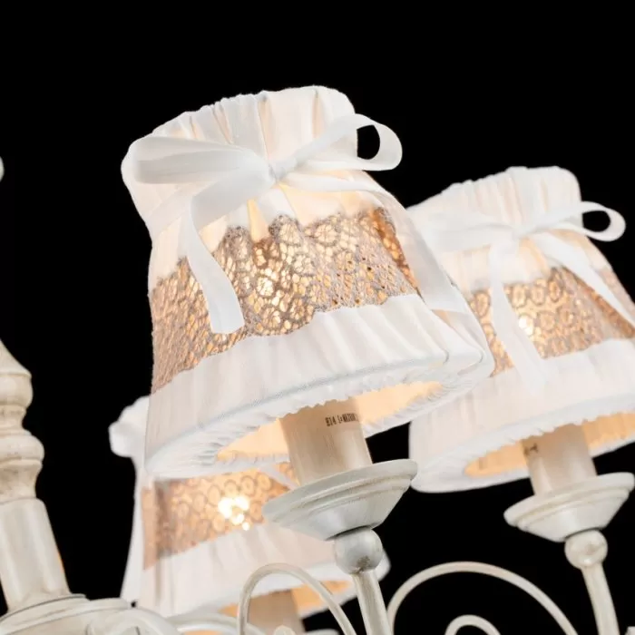 LP458-6 Lustra Rabbi Lampardi 6x40w E14/H55-90cm D66cm - img 8