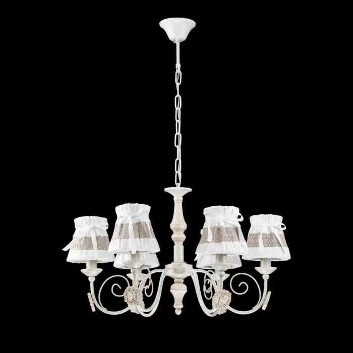 LP458-6 Lustra Rabbi Lampardi 6x40w E14/H55-90cm D66cm - img 4