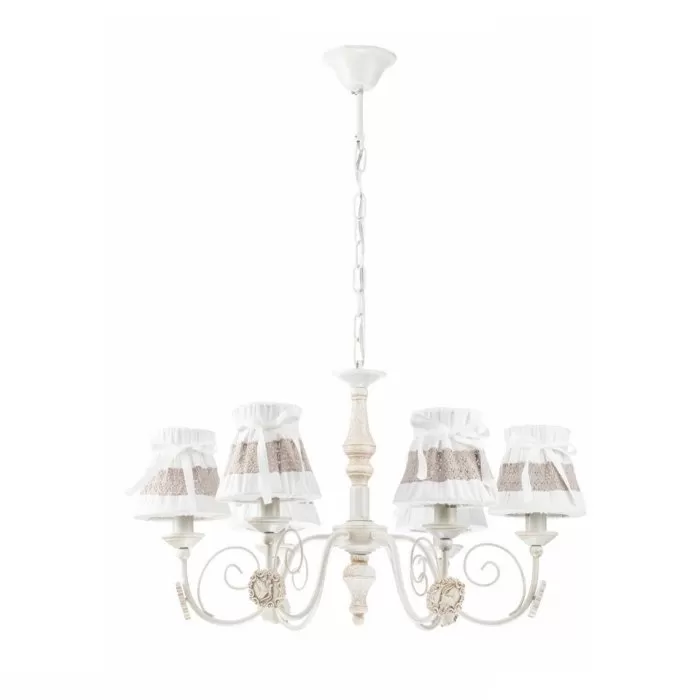LP458-6 Lustra Rabbi Lampardi 6x40w E14/H55-90cm D66cm - img 3