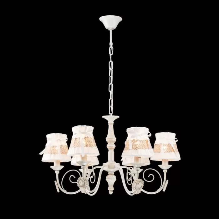 LP458-6 Lustra Rabbi Lampardi 6x40w E14/H55-90cm D66cm - img 2