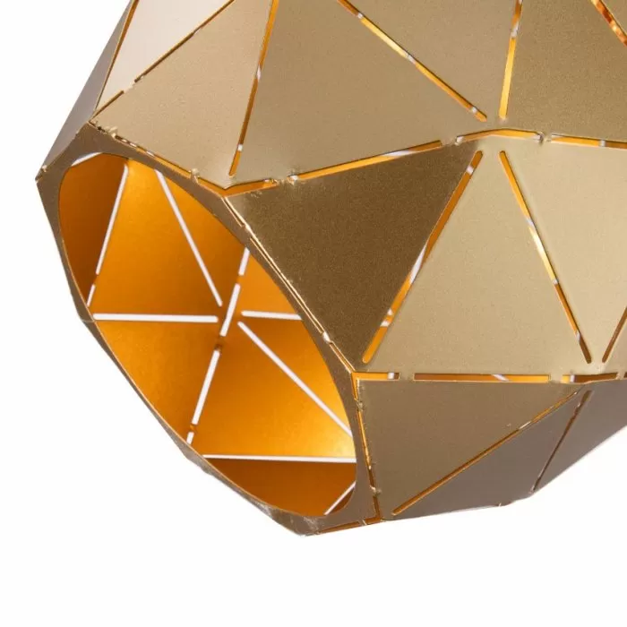 LP478-1P Suspensie Dallas Gold Lampardi 1x60w E27/H50-110cm D18cm - img 4