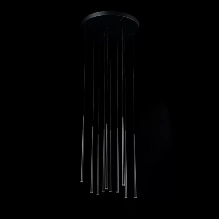LP5015-12P Lustra Drop Lampardi 12x30w LED/H70-180cm D50cm - img 3