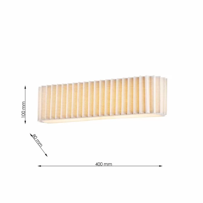 LP5258-L40W Lustra Ligno Lampardi 400*80*100MM/LED*18~19W 3000~6000K - img 3