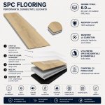 NG61140-34-XL Laminat SPC Plank XL 228*1830*6 mm, 1 cut 6pcs=2.503m2 - img 2