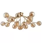 LP469-20C Lustra Megapolis Gold Lampardi 20x40w G9/ H32cm D80cm - img 1