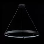 LP497-D80 Lustra Imno Black Lampardi 1x65w LED/H40-120cm D80cm - img 4