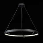 LP497-D80 Lustra Imno Black Lampardi 1x65w LED/H40-120cm D80cm - img 2