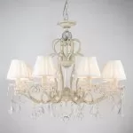 LP452-8 Lustra Victoria II Lampardi 8x40w E14/ H72-120cm D80cm - img 3