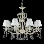LP452-8 Lustra Victoria II Lampardi 8x40w E14/ H72-120cm D80cm - img 2