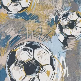 KD14A Fotbal Covor Hello Kidz 200 x 290 Royal