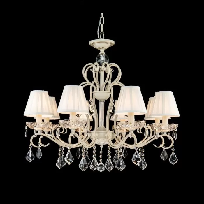 LP452-8 Lustra Victoria II Lampardi 8x40w E14/ H72-120cm D80cm - img 1