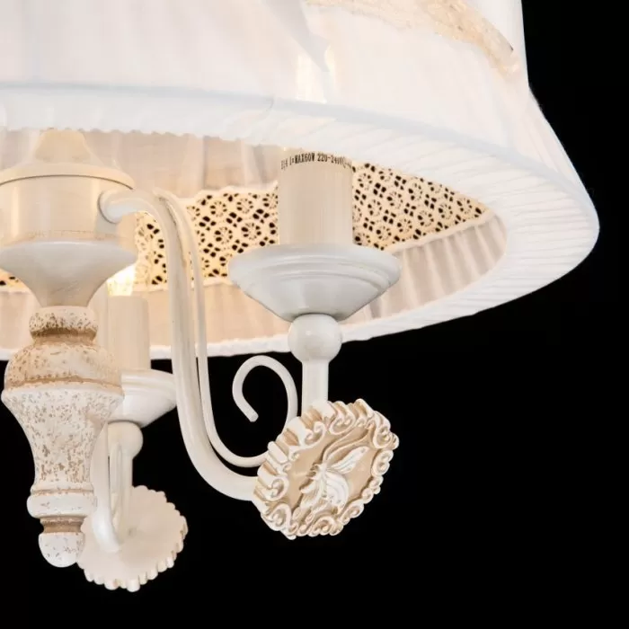 LP458-3P Lustra Rabbi Lampardi 3x40w E14/H50-80cm D46cm - img 6