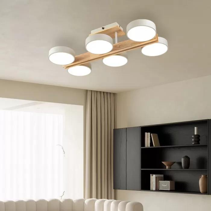 FL636-6  Lustra  NORDIC Flitz 2*39W D650*330*170 - img 2