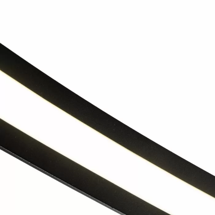 LP497-D80 Lustra Imno Black Lampardi 1x65w LED/H40-120cm D80cm - img 7