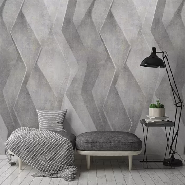 A42801 Vertical-3D panel vinyl 2.80*1.59m Grandeco  - img 2