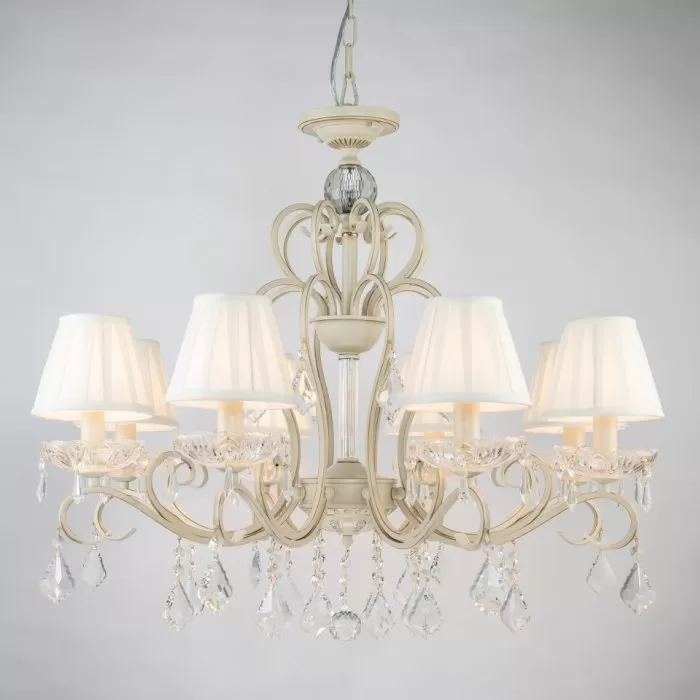 LP452-8 Lustra Victoria II Lampardi 8x40w E14/ H72-120cm D80cm - img 3