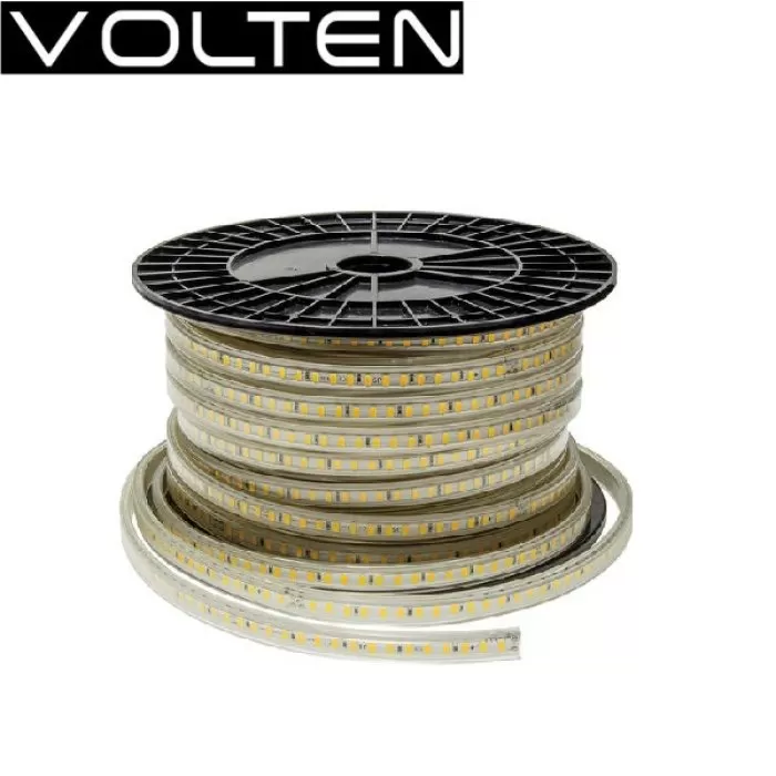 VL-SMD2835-120P-8W-8MM-220V-IP65-3000K-OL 50m/rola - img 1