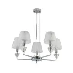 LP465-5 Lustra Hype Lampardi 5x40w E14/H50-100cm D60cm - img 3