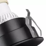 LP9121 Spot Downlight Lampardi D80*40mm/IP20 GU10 bk - img 7