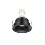 LP9121 Spot Downlight Lampardi D80*40mm/IP20 GU10 bk - img 1