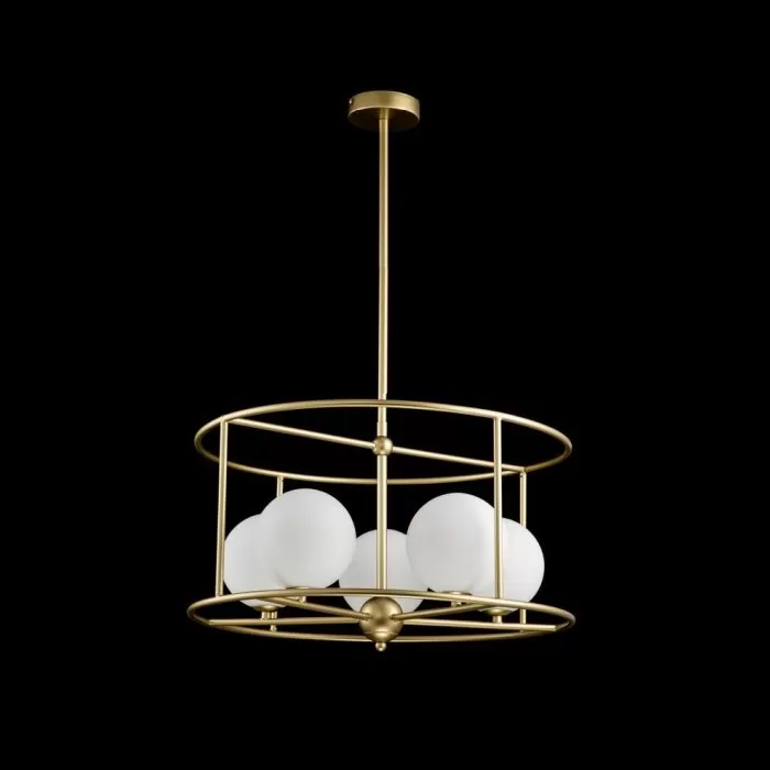 LP4007-D51 Lustra Sphere Lampardi 5x50w G9/H50-100cm D51cm - img 3