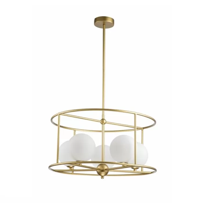 LP4007-D51 Lustra Sphere Lampardi 5x50w G9/H50-100cm D51cm - img 4