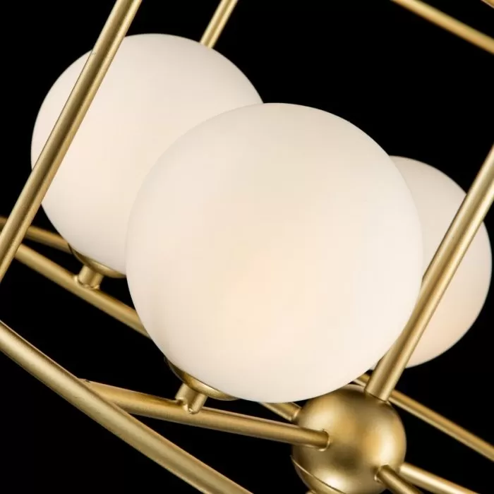 LP4007-D51 Lustra Sphere Lampardi 5x50w G9/H50-100cm D51cm - img 9