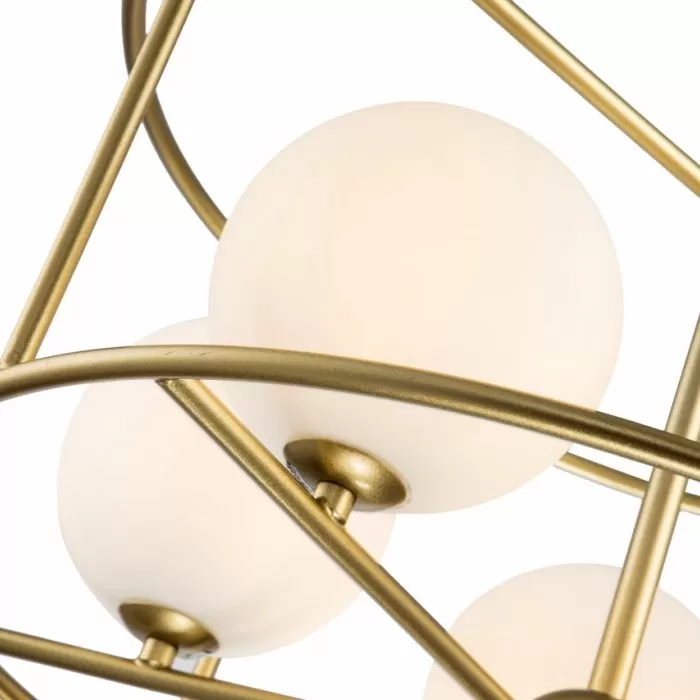 LP4007-D51 Lustra Sphere Lampardi 5x50w G9/H50-100cm D51cm - img 8