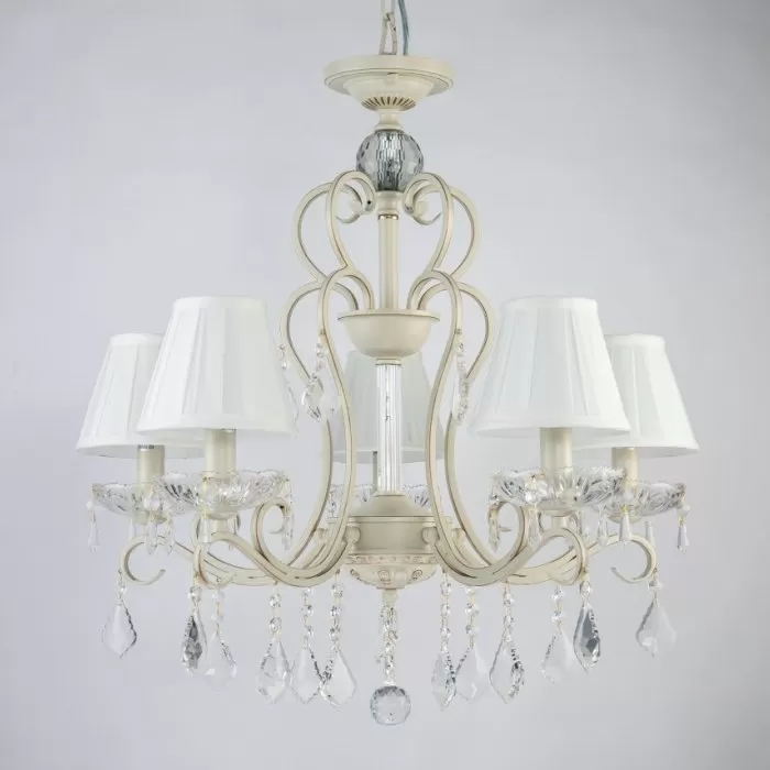 LP452-5 Lustra Victoria II Lampardi 5x40w E14/ H65-110cm D64cm - img 1