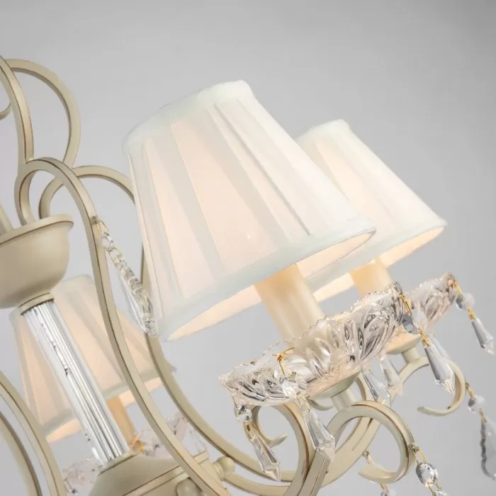 LP452-5 Lustra Victoria II Lampardi 5x40w E14/ H65-110cm D64cm - img 2