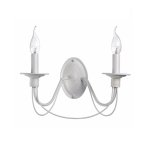LP291-2W Aplica Ada White Lampardi 2x40w E14/ H22cm D36cm - img 1