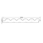 IDW187-W-H280 Panou duropolimer 115*17*2800mm (19 buc-1 cutie) - img 5