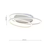 FL6023-C Lustra Nexus WH Flitz 62.93W 470x460x120 - img 3