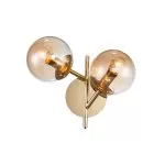 LP469-2W Aplica Megapolis Gold Lampardi 2x40w E14/H16cm D25cm - img 1
