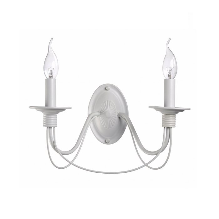 LP291-2W Aplica Ada White Lampardi 2x40w E14/ H22cm D36cm - img 1
