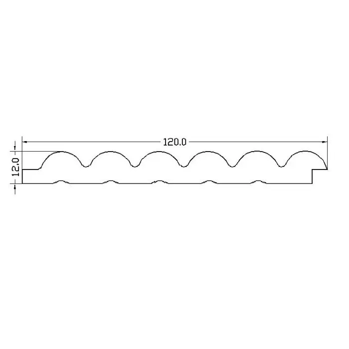 IDW187-W-H280 Panou duropolimer 115*17*2800mm (19 buc-1 cutie) - img 5