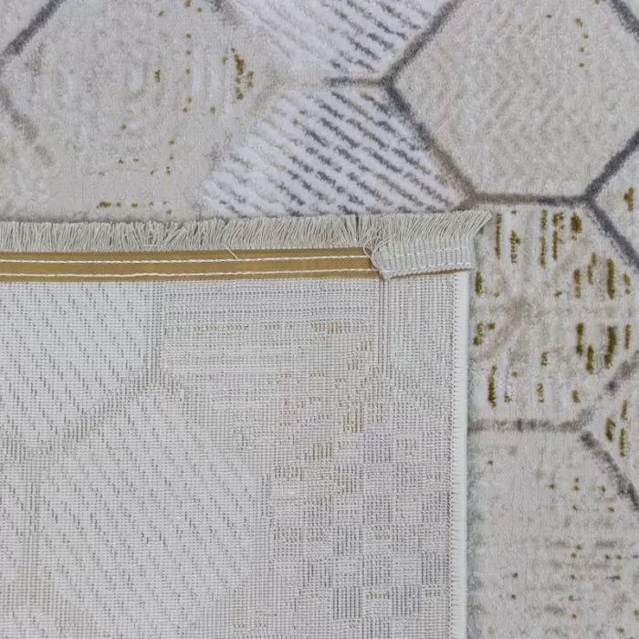 K711A Cream/ Grey Covor Kilim 160 x 230 Milat - img 2
