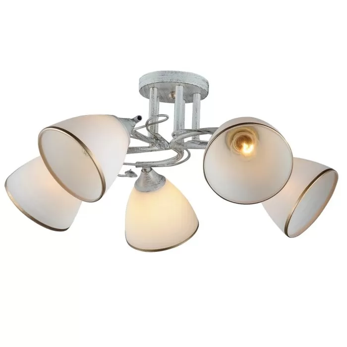 FL305-5C Lustra Krakow Flitz 5x60w E27/ H240mm D560mm - img 1