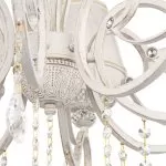 LP290-10 Lustra Grazia White Lampardi 10x40w E14/ H63-115cm D86cm - img 5