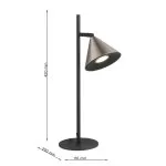LP9032-1T Suspensie black and grey HORN Lampardi  - img 3