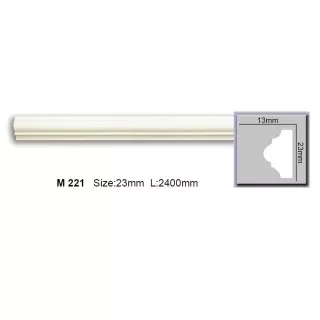 M221 (AD341) Molding ornament Harmony 23x13x2400