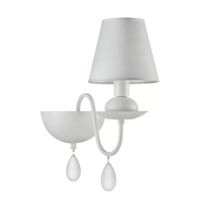 LP272-1W Aplica Blanca Lampardi 1x40w E14/ H36cm D16cm - img 3