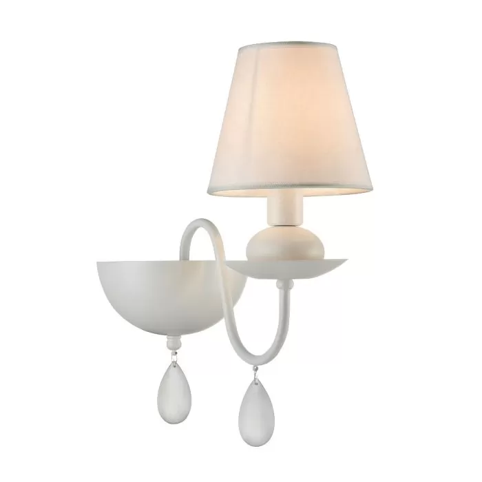 LP272-1W Aplica Blanca Lampardi 1x40w E14/ H36cm D16cm - img 1